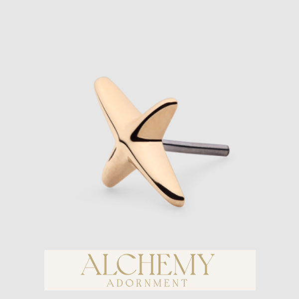 Alchemy Adornment - 14k Gold - Sparkle end