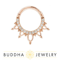 Buddha Jewelry Organics - Indra - 14k clicker - Threadless End
