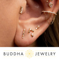 Buddha Jewelry Organics - Voodoo - CZ - Threadless End