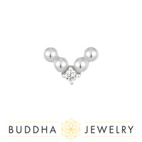 Buddha Jewelry Organics - Voodoo - CZ - Threadless End