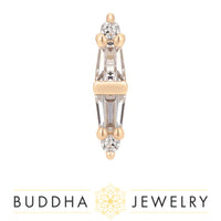 Buddha Jewelry Organics - Essential - Cz - Threadless End

