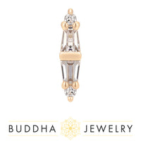Buddha Jewelry Organics - Essential - Cz - Threadless End
