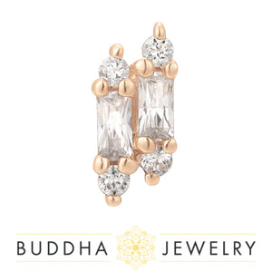 Buddha Jewelry Organics - Gimme More - Cz - Threadless End