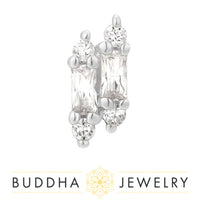 Buddha Jewelry Organics - Gimme More - Cz - Threadless End
