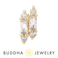 Buddha Jewelry Organics - Gimme More - Cz - Threadless End