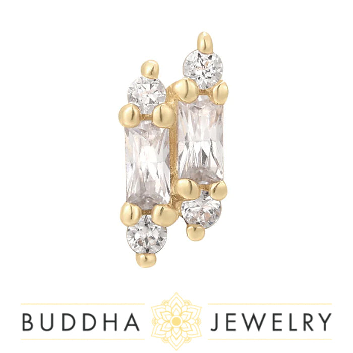Buddha Jewelry Organics - Gimme More - Cz - Threadless End