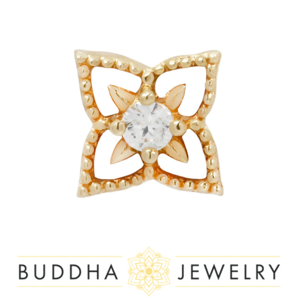 Buddha Jewelry Organics - Honor - Cz - Threadless End