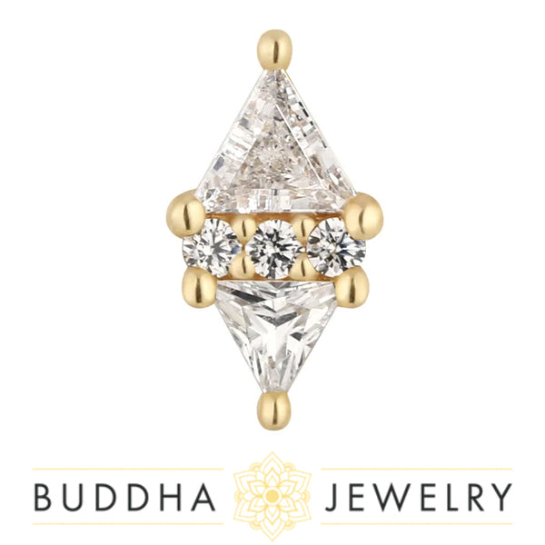 Buddha Jewelry Organics - Le Tigre - Cz - Threadless End