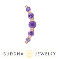 Buddha Jewelry Organics - Eternal Amethyst - Threadless End
