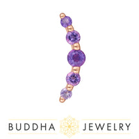 Buddha Jewelry Organics - Eternal Amethyst - Threadless End