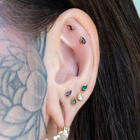 Buddha Jewelry Organics - Occasion - Moss Agate - Threadless End