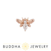 Buddha Jewelry Organics - Bee Chic - CZ - Threadless End