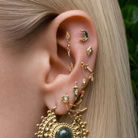 Buddha Jewelry Organics - Creed - CZ - Threadless End