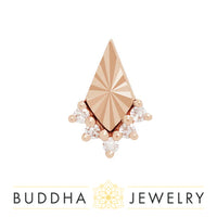 Buddha Jewelry Organics - Glow - Diamond - Threadless End