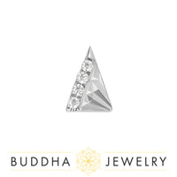Buddha Jewelry Organics - Highlight - CZ - Threadless End