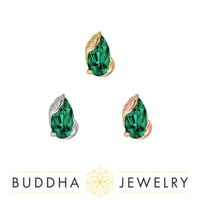 Buddha Jewelry Organics - Occasion - Emerald (lab grown) - Threadless End