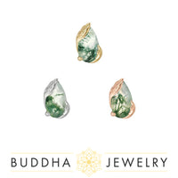 Buddha Jewelry Organics - Occasion - Moss Agate - Threadless End