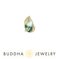 Buddha Jewelry Organics - Occasion - Moss Agate - Threadless End