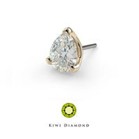 Kiwi Diamond - Low profile Pear - threadless end