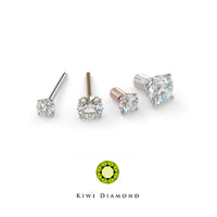 Kiwi Diamond - Low profile Prong - threadless end
