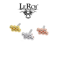 LeRoi - Eksi R - 14k Threadless End