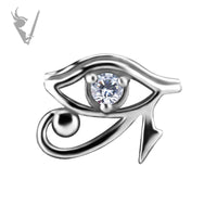Valkyrie - SS316l - Eye of Horus - Threadless end