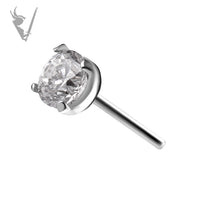 Valkyrie - Titanium Threadless Prong Set gem