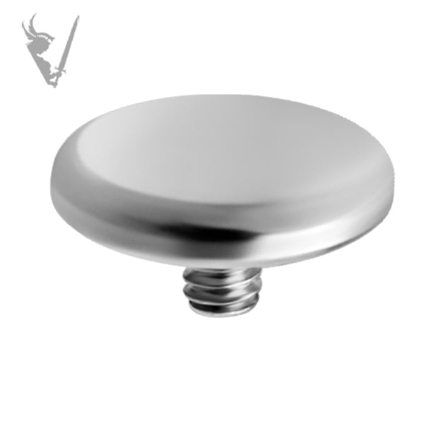 Valkyrie - Titanium round flat disk top