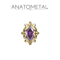 Anatometal - 18k Gold Threadless Anjou end