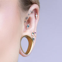Buddha Jewelry Organics -Dystrikt - CZ - Threadless End