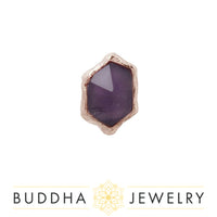 Buddha Jewelry Organics - Pump up the volume - Amethyst - Threadless End