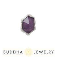 Buddha Jewelry Organics - Pump up the volume - Amethyst - Threadless End