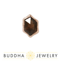 Buddha Jewelry Organics - Pump up the volume - Smokey Quartz - Threadless End