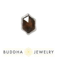 Buddha Jewelry Organics - Pump up the volume - Smokey Quartz - Threadless End
