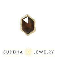 Buddha Jewelry Organics - Pump up the volume - Smokey Quartz - Threadless End