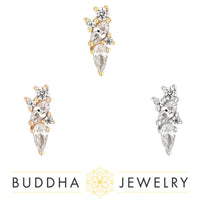 Buddha Jewelry Organics - Visionary - CZ - Threadless End