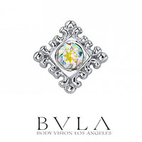 BVLA - 14k Gold - Flourish Illusion - Threaded  end