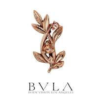 BVLA - 14k Gold - Jessamine Threaded  end
