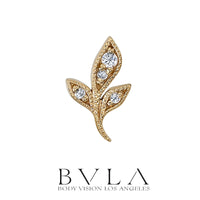 BVLA - 14k Gold - Mini Wisteria - Threaded  end