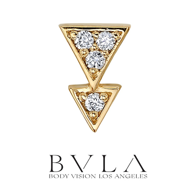 BVLA - 14k Gold - Fate - Threaded  end