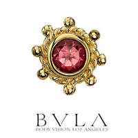 BVLA - 14k Gold - Indian Wheel - Threaded  end