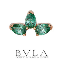 BVLA - 14k Gold - Saint - Threaded  end