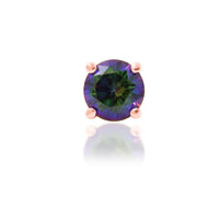 Junipurr - Mystic Topaz Prong  - Threadless End