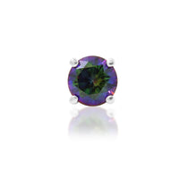 Junipurr - Mystic Topaz Prong  - Threadless End