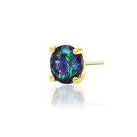 Junipurr - Mystic Topaz Prong  - Threadless End