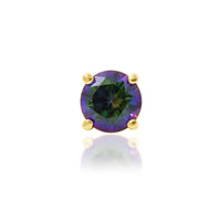 Junipurr - Mystic Topaz Prong  - Threadless End