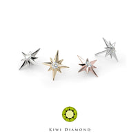 Kiwi Diamond - North star - Threadless end
