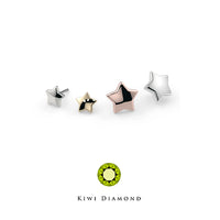Kiwi Diamond - Puffy Star - threadless end