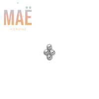 MAË - 14k Gold - 4 Bead Mini - Threadless end
