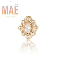 MAË - 14k Gold - Thalia - Threadless end